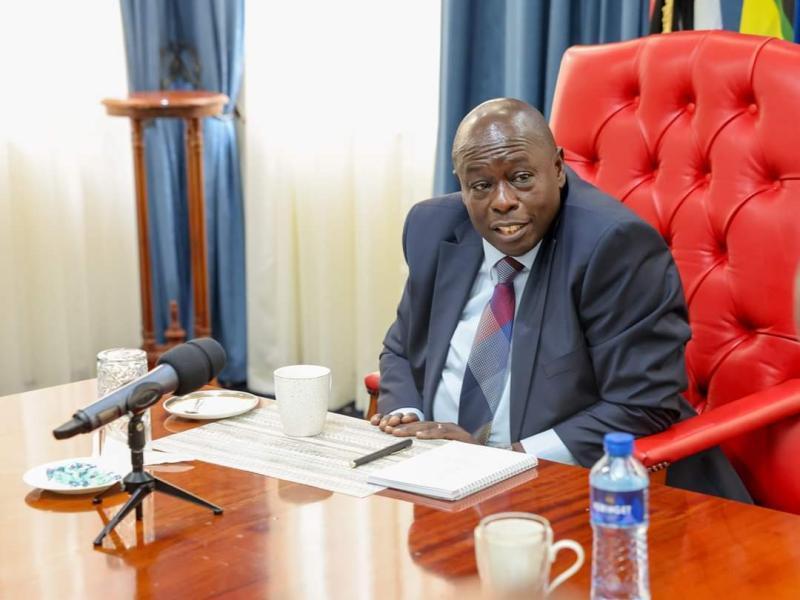 File image of Deputy President Rigathi Gachagua.